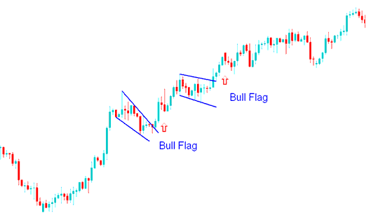 Bitcoin Trading Bull Flag Continuation Chart Pattern - Bull Flag Bitcoin Chart Trading Setups - BTCUSD Continuation Chart Patterns - Trading Continuation Chart Analysis Tutorial