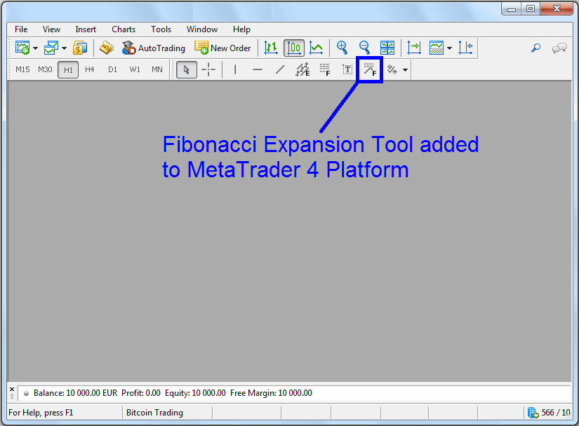 How Do I Draw Fibo Expansion Levels on MT5 Bitcoin Charts in MetaTrader 5?