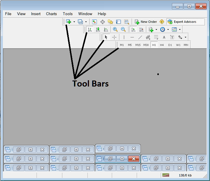 Charts Toolbars PDF - MetaTrader 4 BTC Charts Toolbars - MetaTrader 4 Charts Tool Bars PDF
