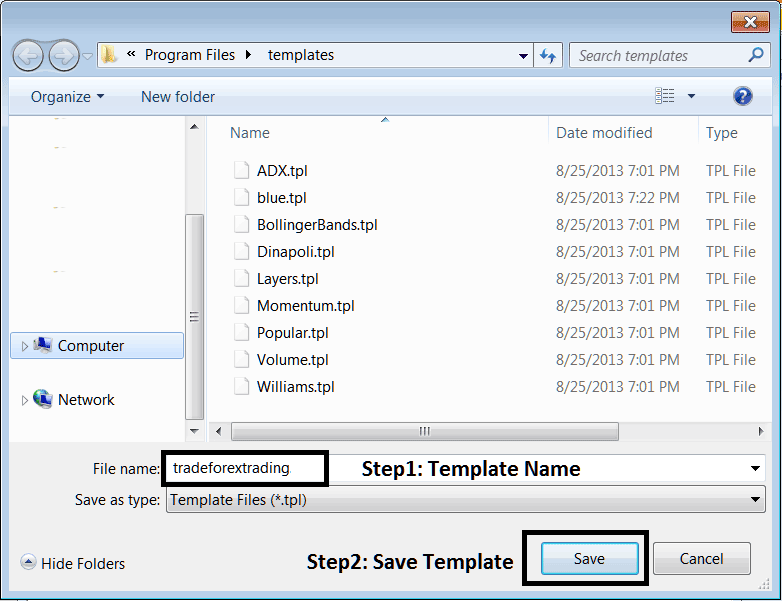 Create a Bitcoin Strategy Template on MetaTrader 4 - Trading on MT4 Download Crypto Chart Templates