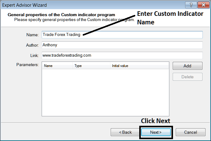 Name of New Custom Technical Indicator on MetaTrader 4 - Adding Custom BTCUSD Indicators MT4